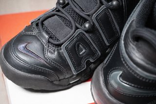 Nike Air More Uptempo Triple Black Talla 39