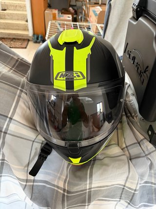Casco Moto Nzi Modular Talla S con funda