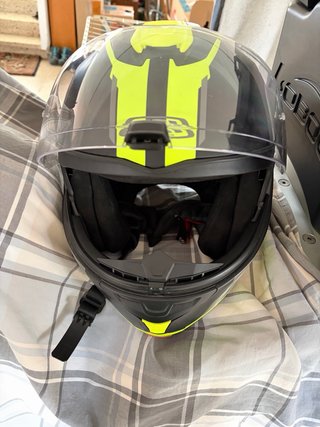Casco Moto Nzi Modular Talla S con funda