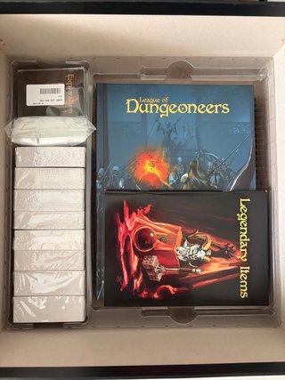 League of Dungeoneers Queen Ed + Bestiario Av