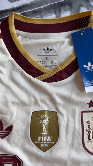 Camiseta España Mundial 2026 Adidas