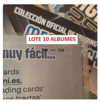 *OFERTA* LOTE 10 ALBUMES MEGACRACKS 2026-27 VACIOS