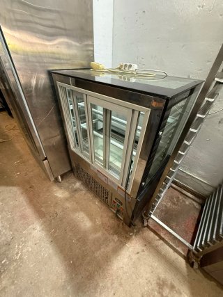 Expositor refrigerado cristal