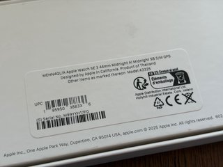 Apple Watch SE 3 44mm GPS Negro