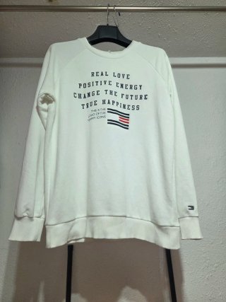 Sudadera Tommy Hilfiger Blanca