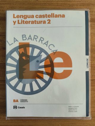 Lengua castellana y literatura 2, Le Bachillerato