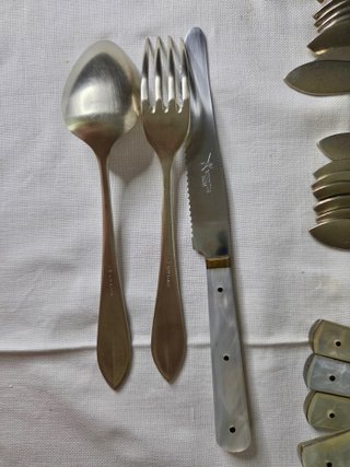 Cubiertos Vintage Gallo y Vencedor