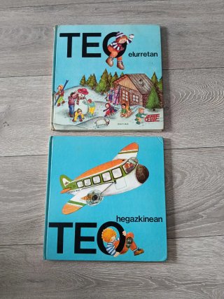 Teo euskaraz / bi liburu