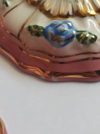 Antichi piatti per lampada Capodimonte