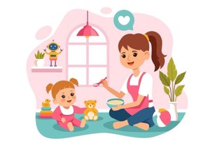 Cuidadora de niños.
