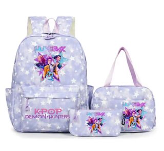 Set Mochila K-Pop Demon Hunters