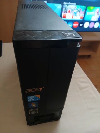 Ordenador de mesa Acer e Impresora fotocopiado hp