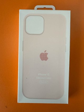 Funda iPhone15 Silicone Light Pink