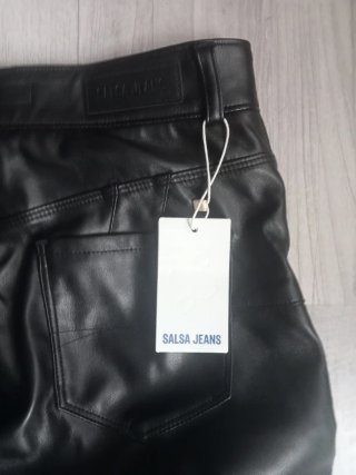 Pantalón efecto piel mujer Salsa Jeans