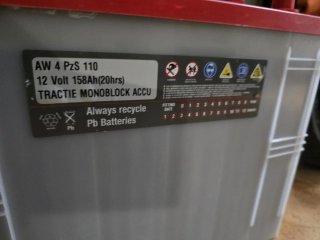 Batería Monoblock 12V 158Ah