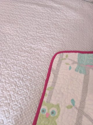 Colcha bouti búhos cama 105 cm