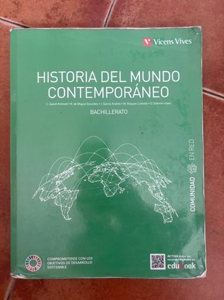 Historia del mundo contemporáneo 1 Bachillerato