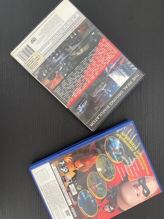 Gran Turismo 3 y Los Increíbles PS2