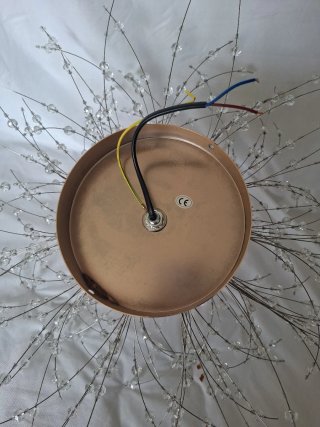 Lámpara Techo Cristal Rayofly Moderna