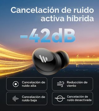 Edifier TWS1 Pro Auriculares Cancelación Activa