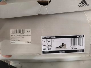 Adidas Hoops 3.0 Mid Talla 42 2/3