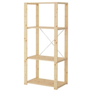 Estantería de madera