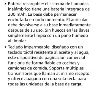 Sistema localizador camareros restaurantes bares
