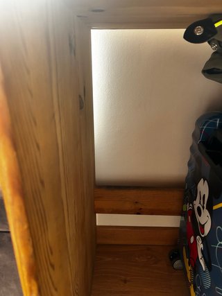 Escritorio de madera rústico