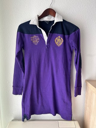 Vestido Polo Ralph Lauren Morado