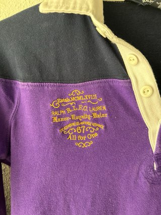 Vestido Polo Ralph Lauren Morado