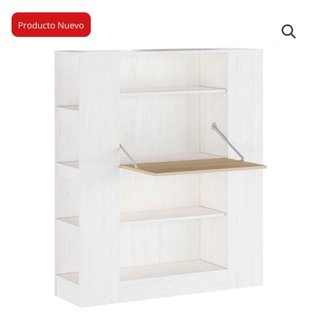 Estantería escritorio abatible
