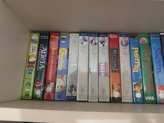 Lote Películas VHS Disney , Heidi, Mr Bean