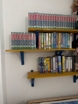 Lote Películas VHS Disney , Heidi, Mr Bean