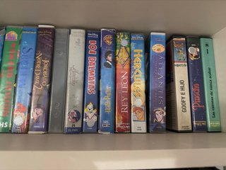 Lote Películas VHS Disney , Heidi, Mr Bean