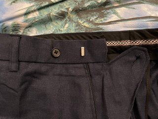 Pantalone Sartoria Made in Italy Tg. 50 Blu