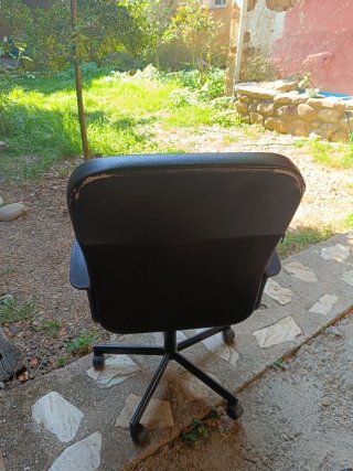 Silla de oficina Ikea Renberget Negra