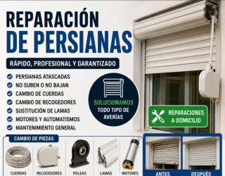 Reparación persianas 613060797 atención 24 horas