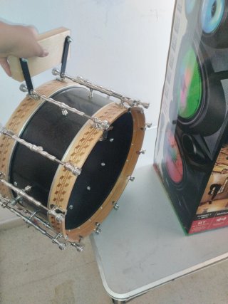 Caja de rufar de percusión