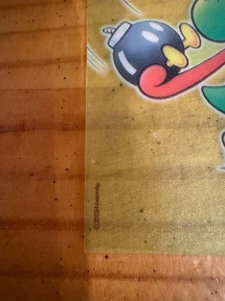 Carta Cuetara Nintendo Yoshi Tosta Rica