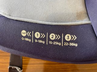 Silla Coche Joie 0-36kg sin Isofix