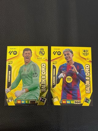 11 Panini Card  LaLiga - Balon De Oro 2025-26