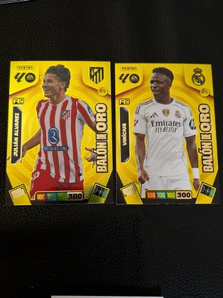 11 Panini Card  LaLiga - Balon De Oro 2025-26