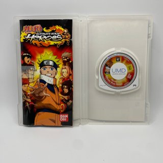 Naruto Ultimate Ninja Heroes Sony PSP Completo!
