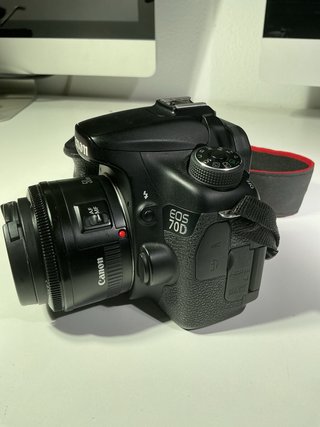 Canon EOS 70D + Lentes Sigma 17-50mm y Canon 50mm