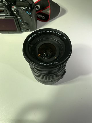 Canon EOS 70D + Lentes Sigma 17-50mm y Canon 50mm