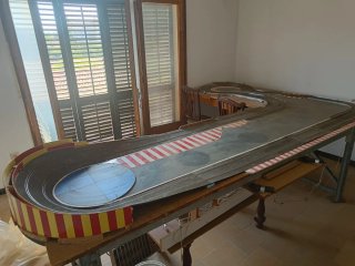 Circuito Scalextric y Coches