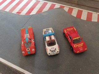 Circuito Scalextric y Coches