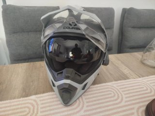 Casco Moto Course Trail homologación 22/06  Talla