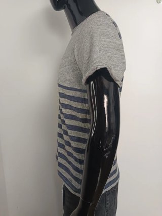 Camiseta Pepe Jeans Rayas Azul/Gris Talla L