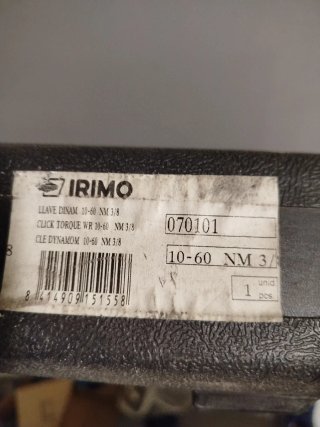 Llave dinamométrica Irimo 070101